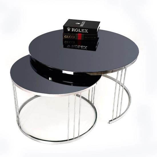 Ring Coffee Table Silver