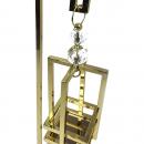 Mumy Double Candle Holder Gold