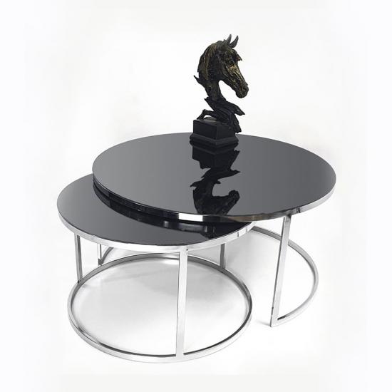 World Coffee Table Silver